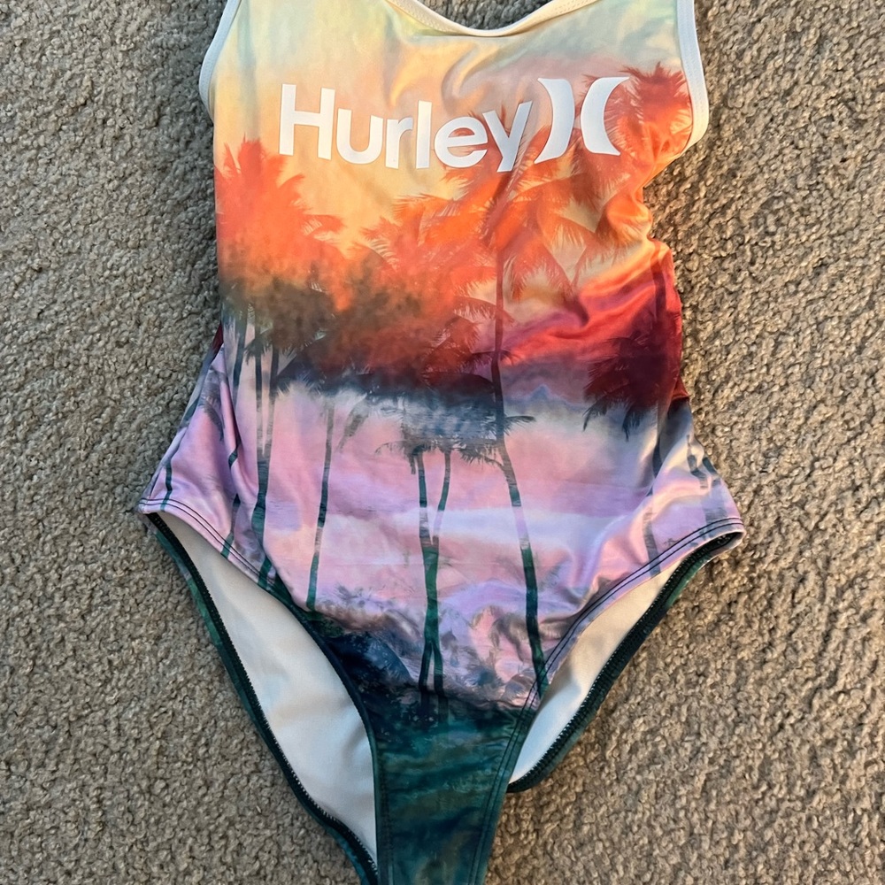 NWOT Hurley one piece bathing suit